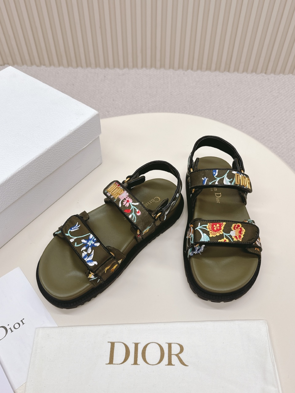 Dior With Logo Sandals Slipper Shoes