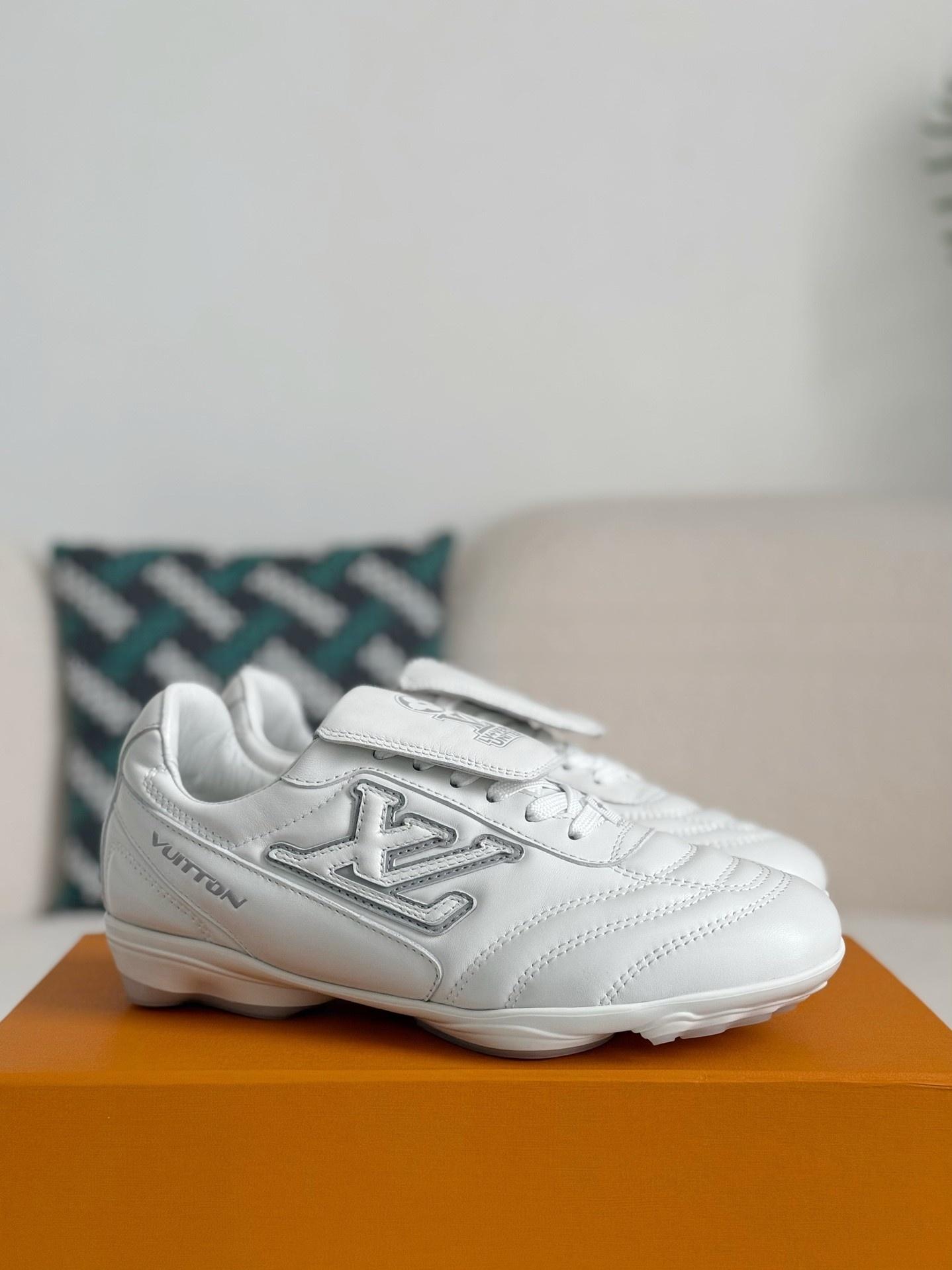 Louis Vuitton LV Footprint Soccer Sneaker Shoes