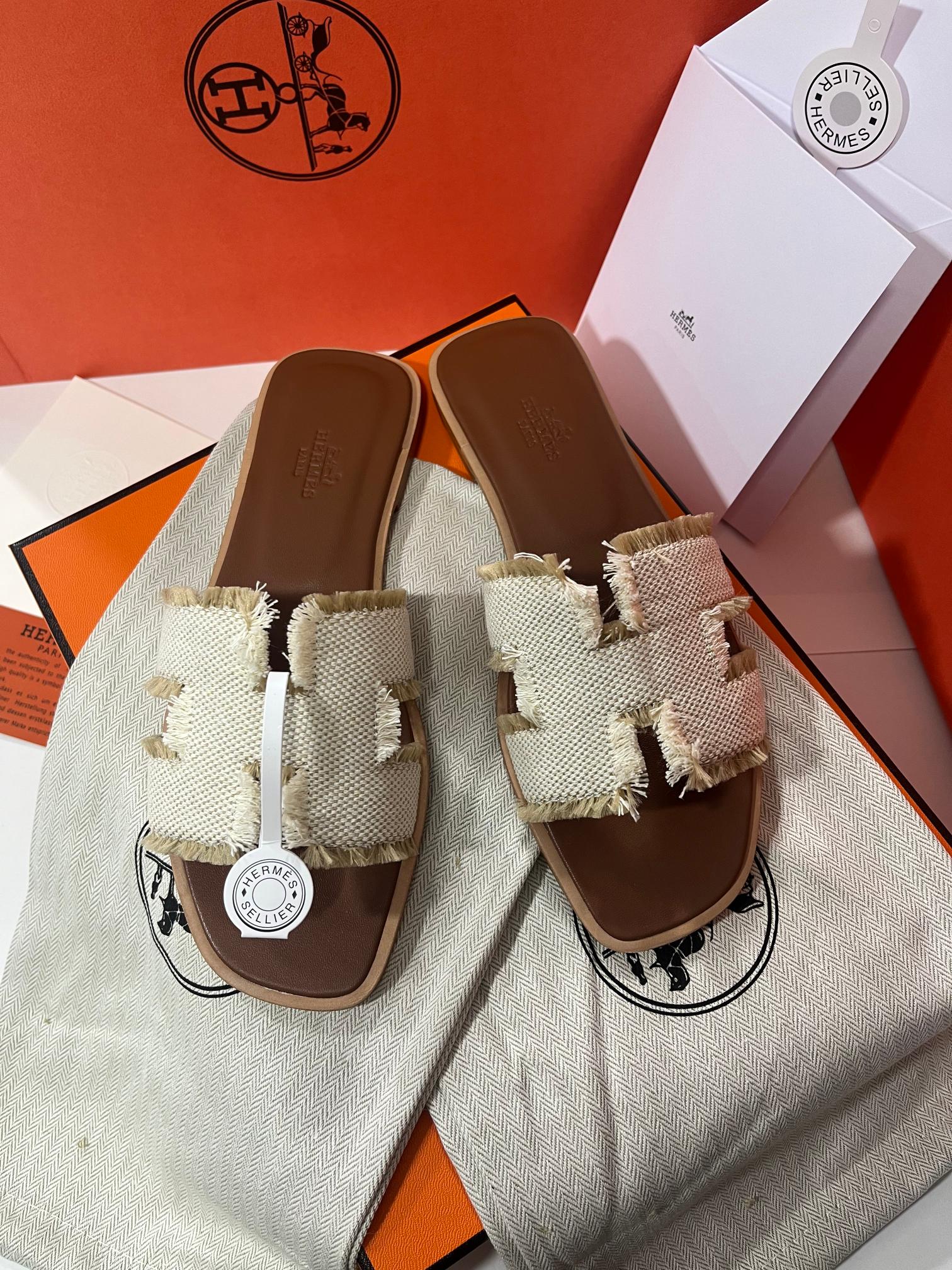 Hermes H Sandals Slipper Heels