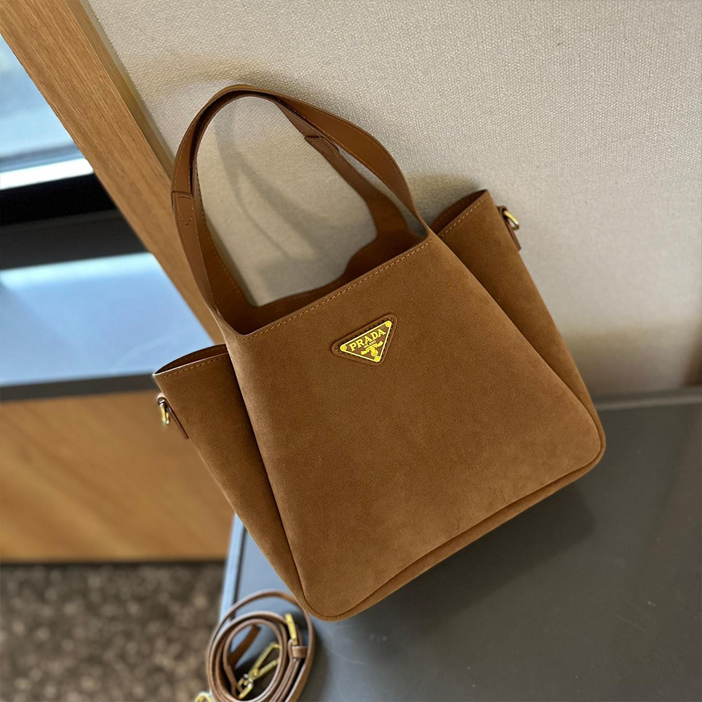 Prada Suede Mni Tote Ld44