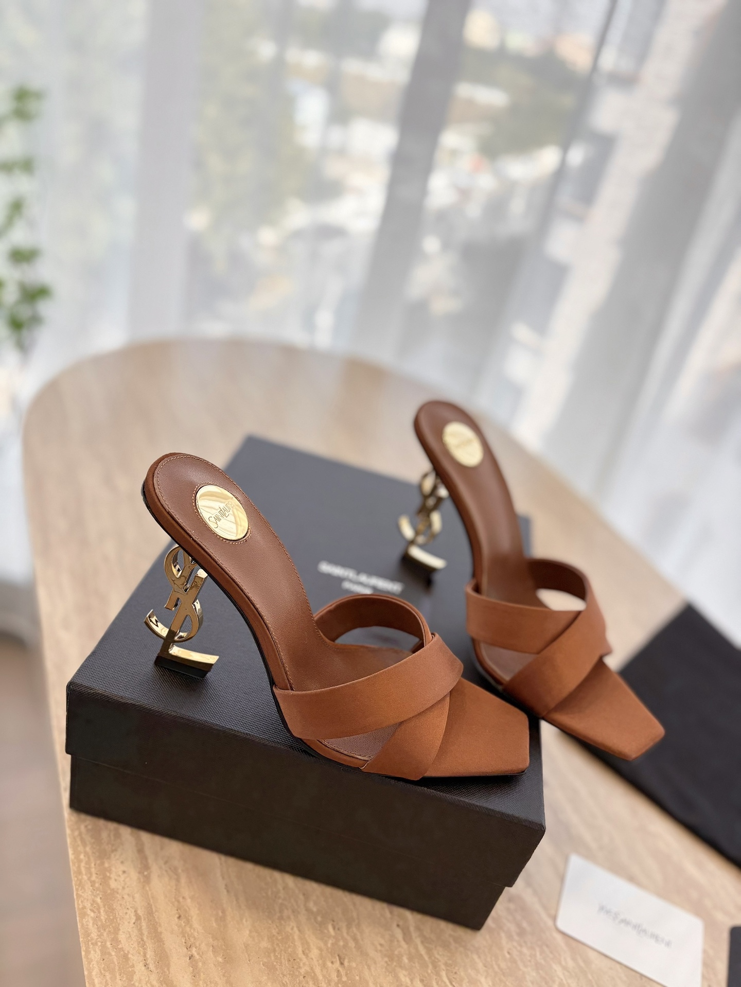 Saint Laurent YSL Heels Sandals Slipper Shoes