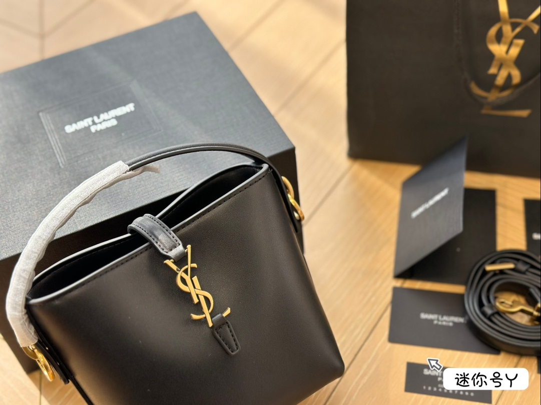 YSL Saint Laurent LE37 Mini Tote Bag Shoulder Bag Handbag