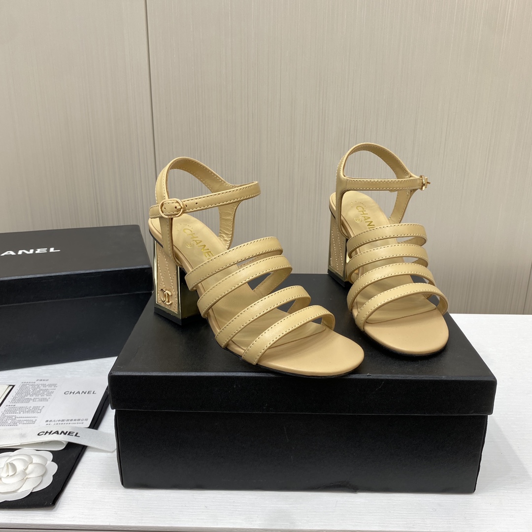 Chanel 25ss Heels Sandals Slipper Shoes
