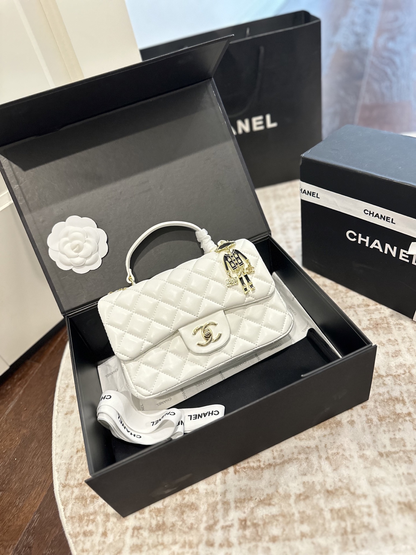 Chanel 20cm Classic Flap Handle Bag