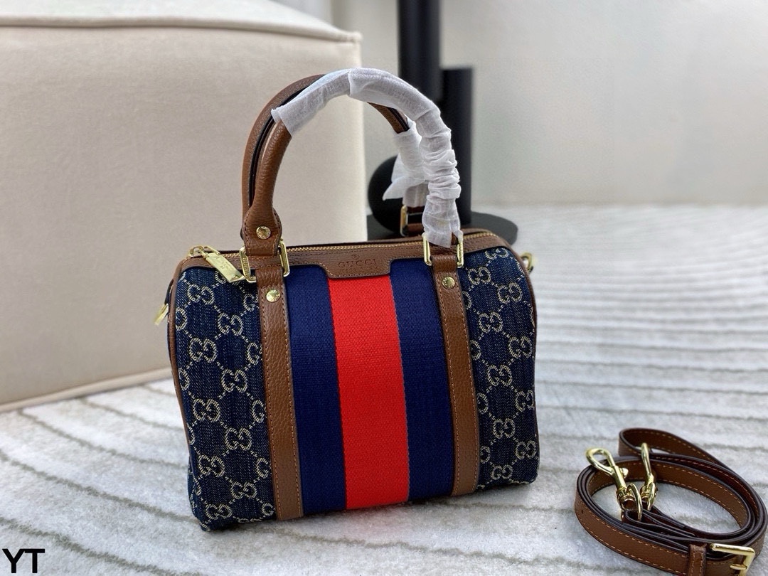 Gucci Denim Pillow Bag