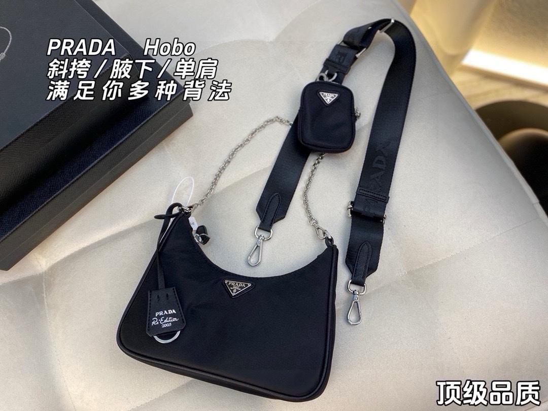 Prada Multiway Hobo Bag