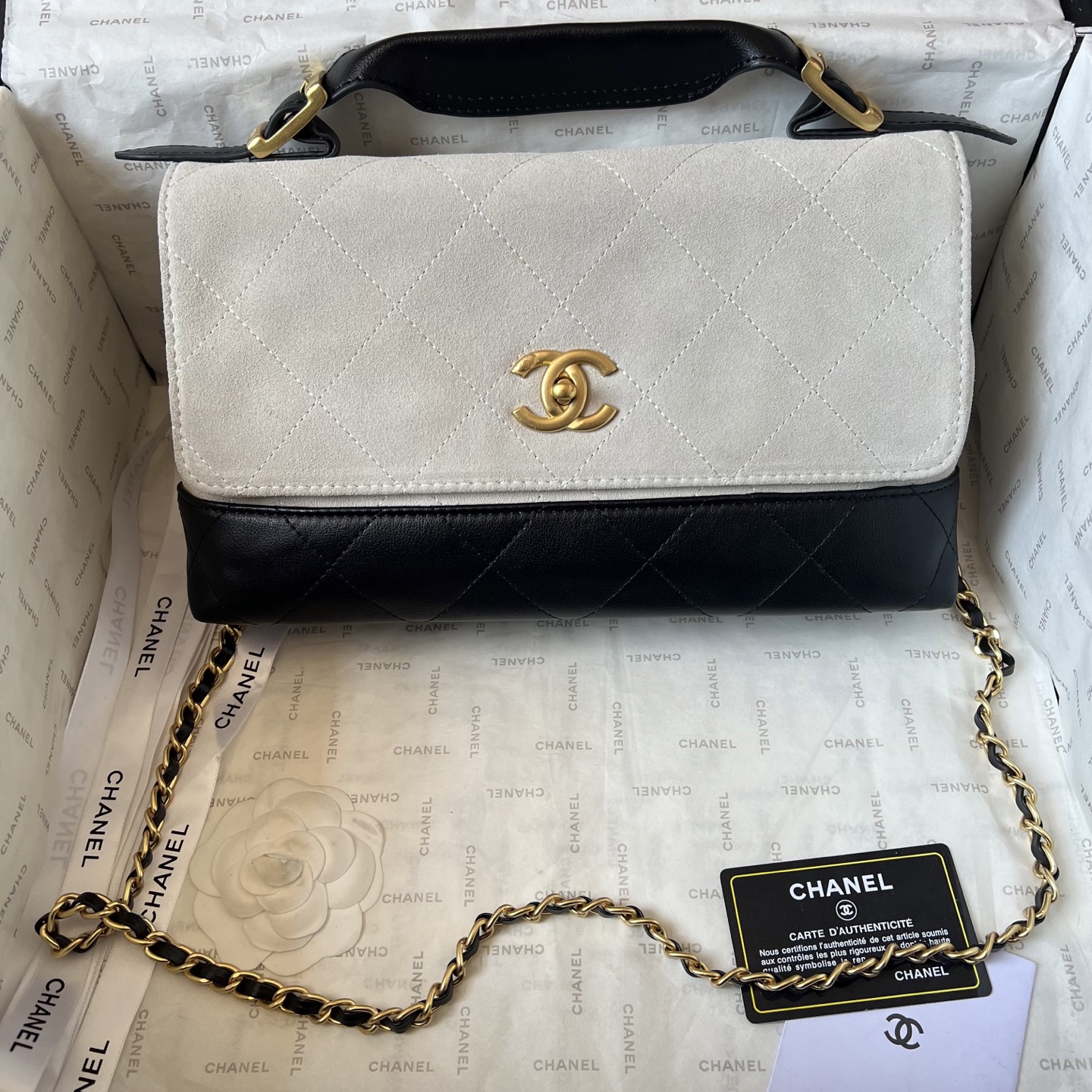 CHANEL 25A Haute Couture Collection. Model No.1250