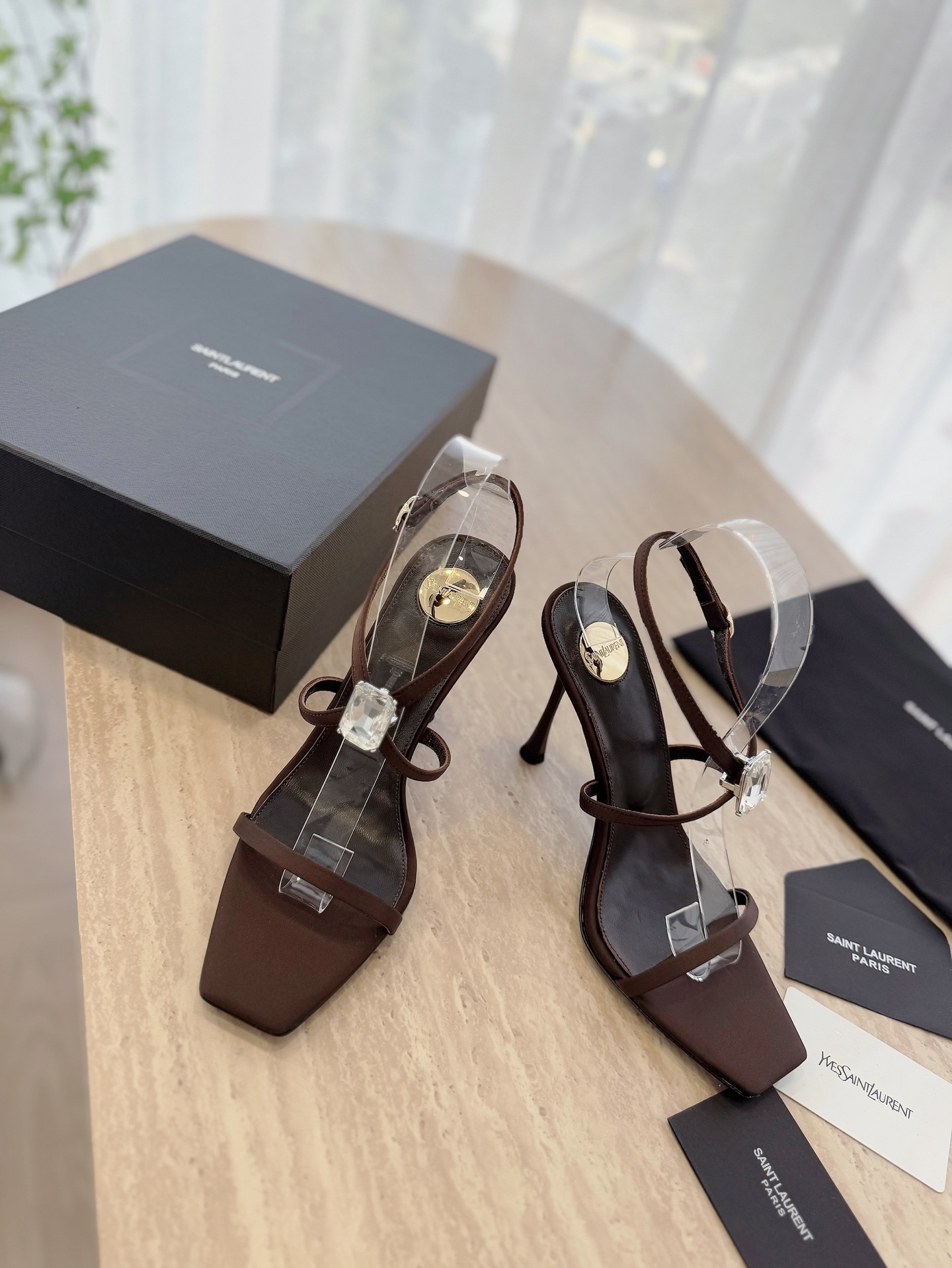 Saint Laurent YSL Heels Sandals Shoes