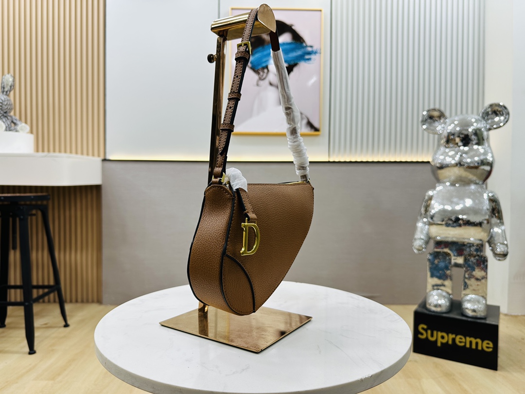 Dior CD Crescent Underarm Bags Shoulder Bag Handbag