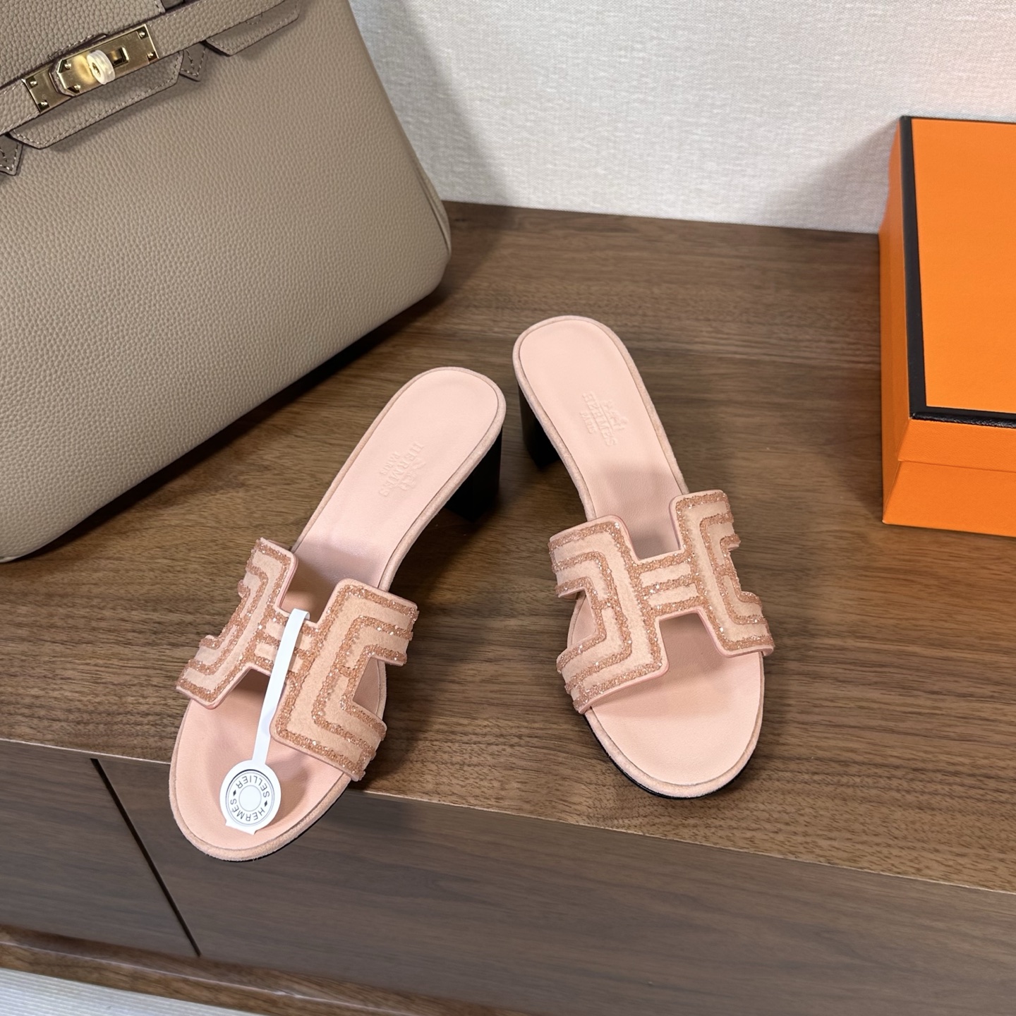 Hermes Slipper Sandals Heels Shoes