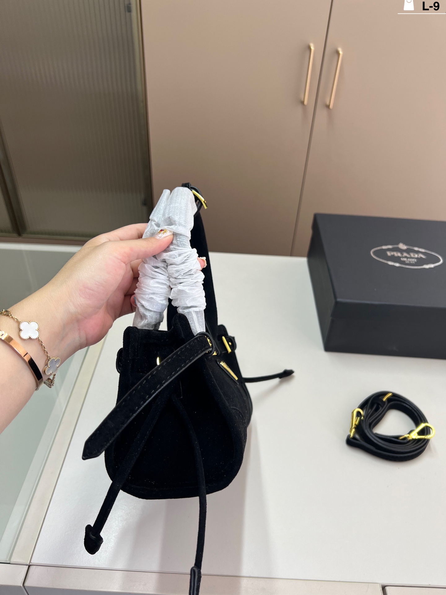 PRADA Re-Edition Soft Shoulder Bag