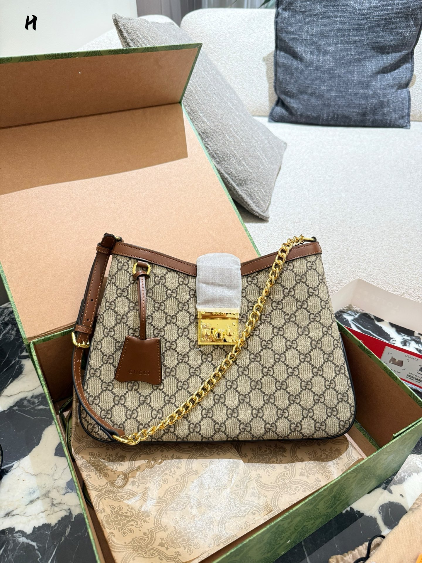 Gucci Padlock Series Medium Backpack 10A