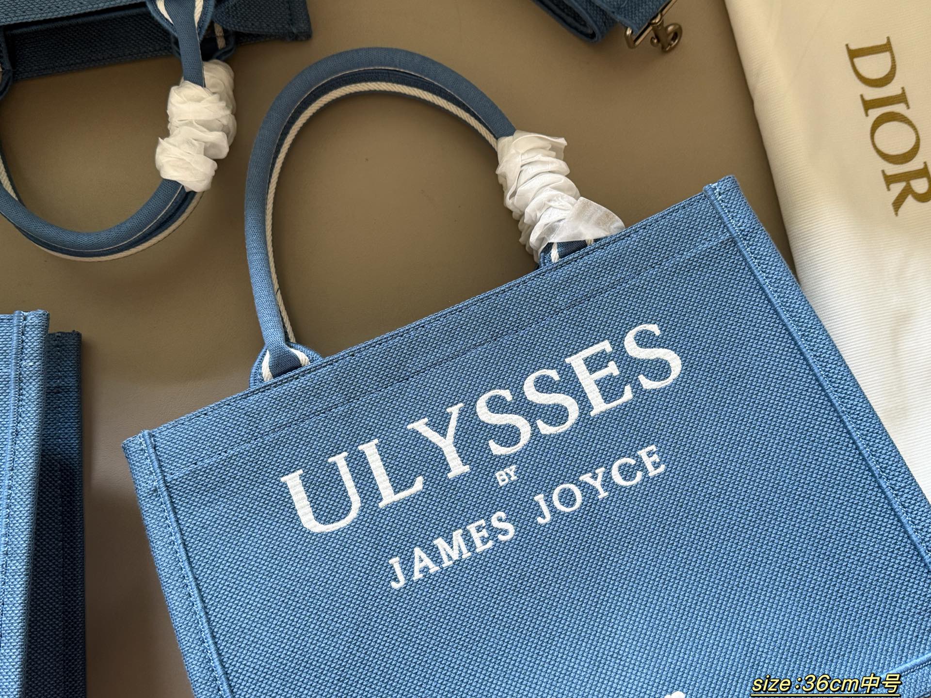 Dior Canvas Book Tote 25 10A