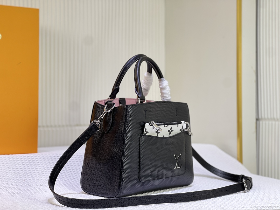 LV M59952 & More Marelle Tote - Epi Grained Leather & Monogram Pocket