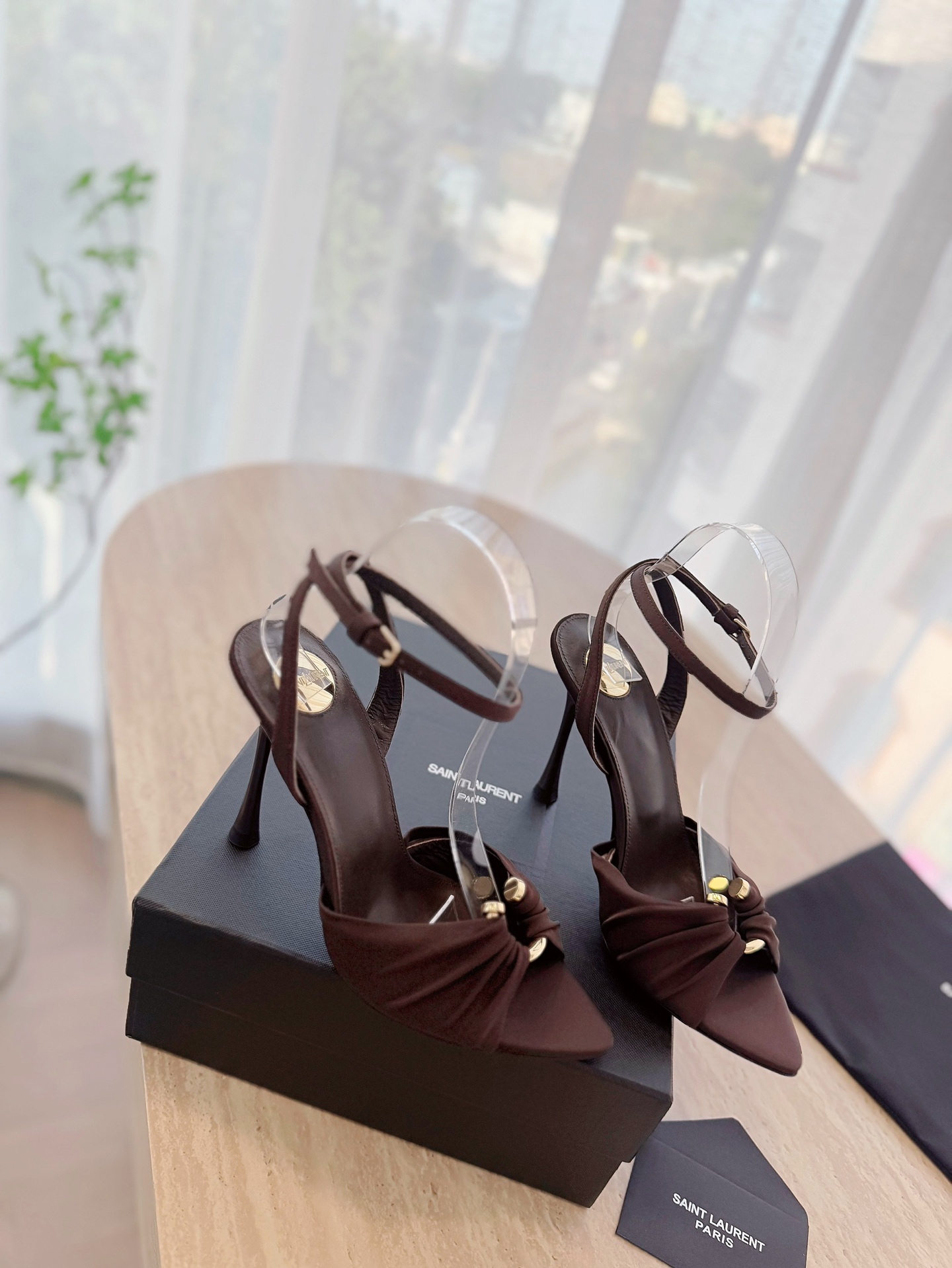 Saint Laurent YSL Heels Sandals Shoes