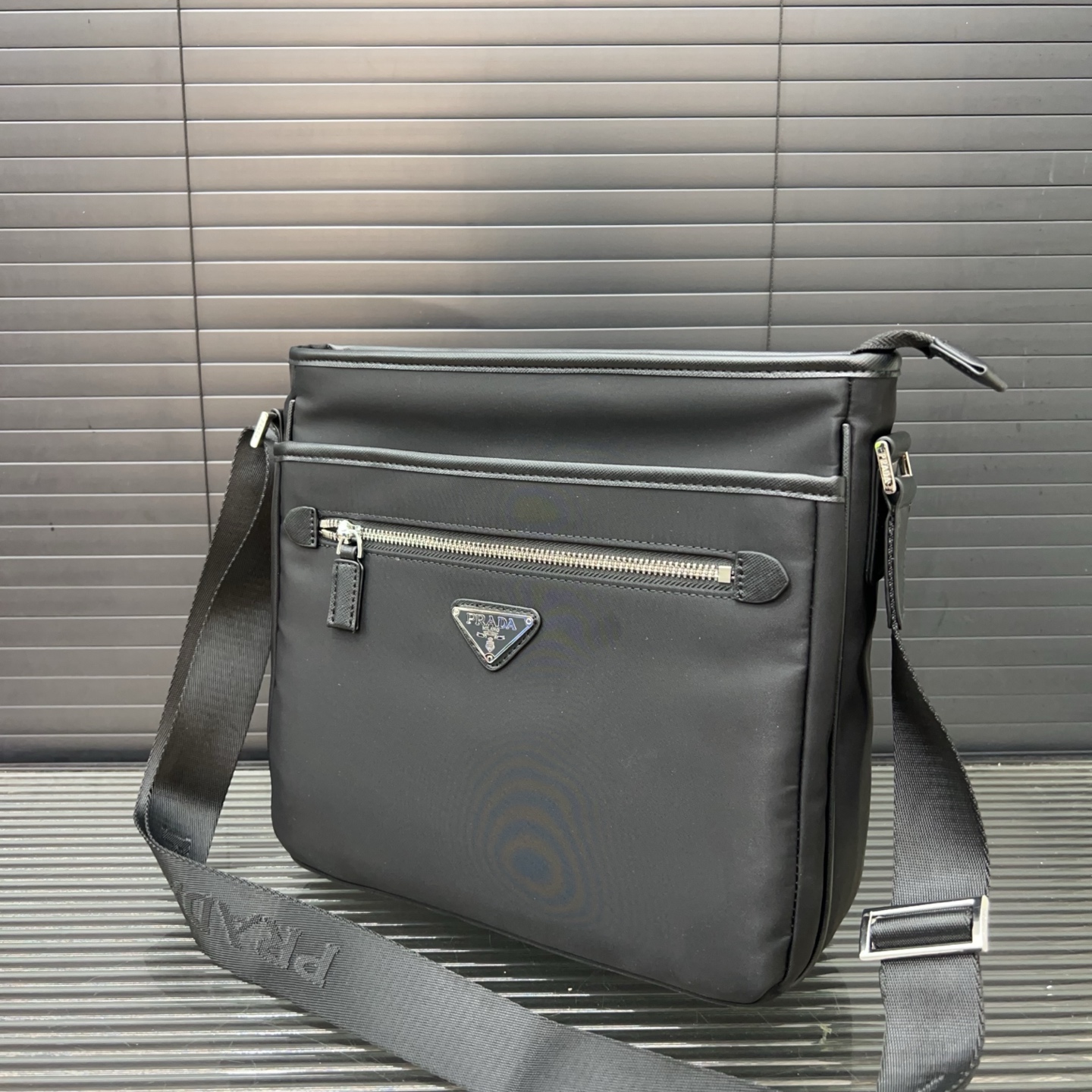 Prada  Nylon Messenger Bag