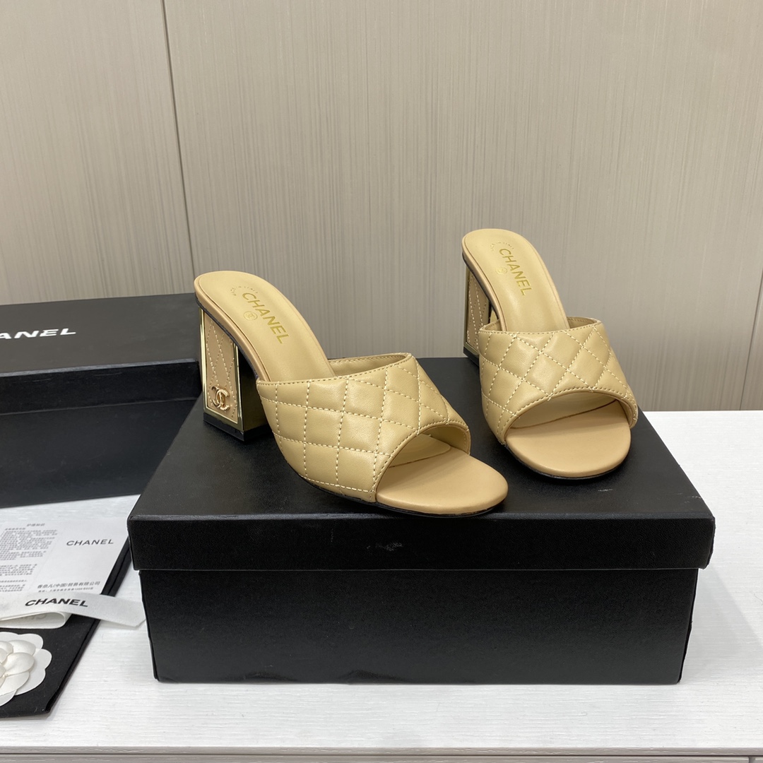 Chanel 25ss Heels Sandals Slipper Shoes