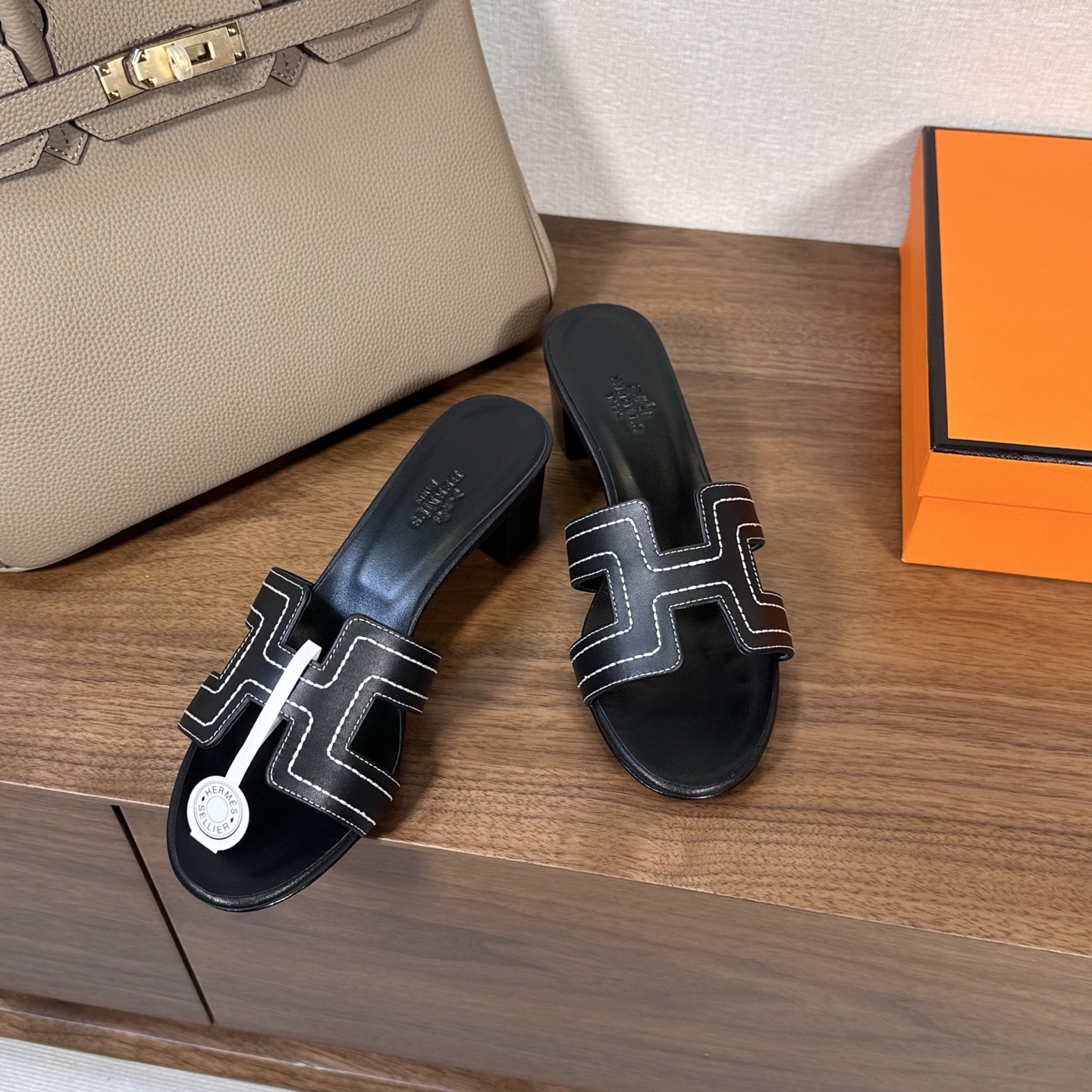 Hermes Slipper Sandals Heels Shoes
