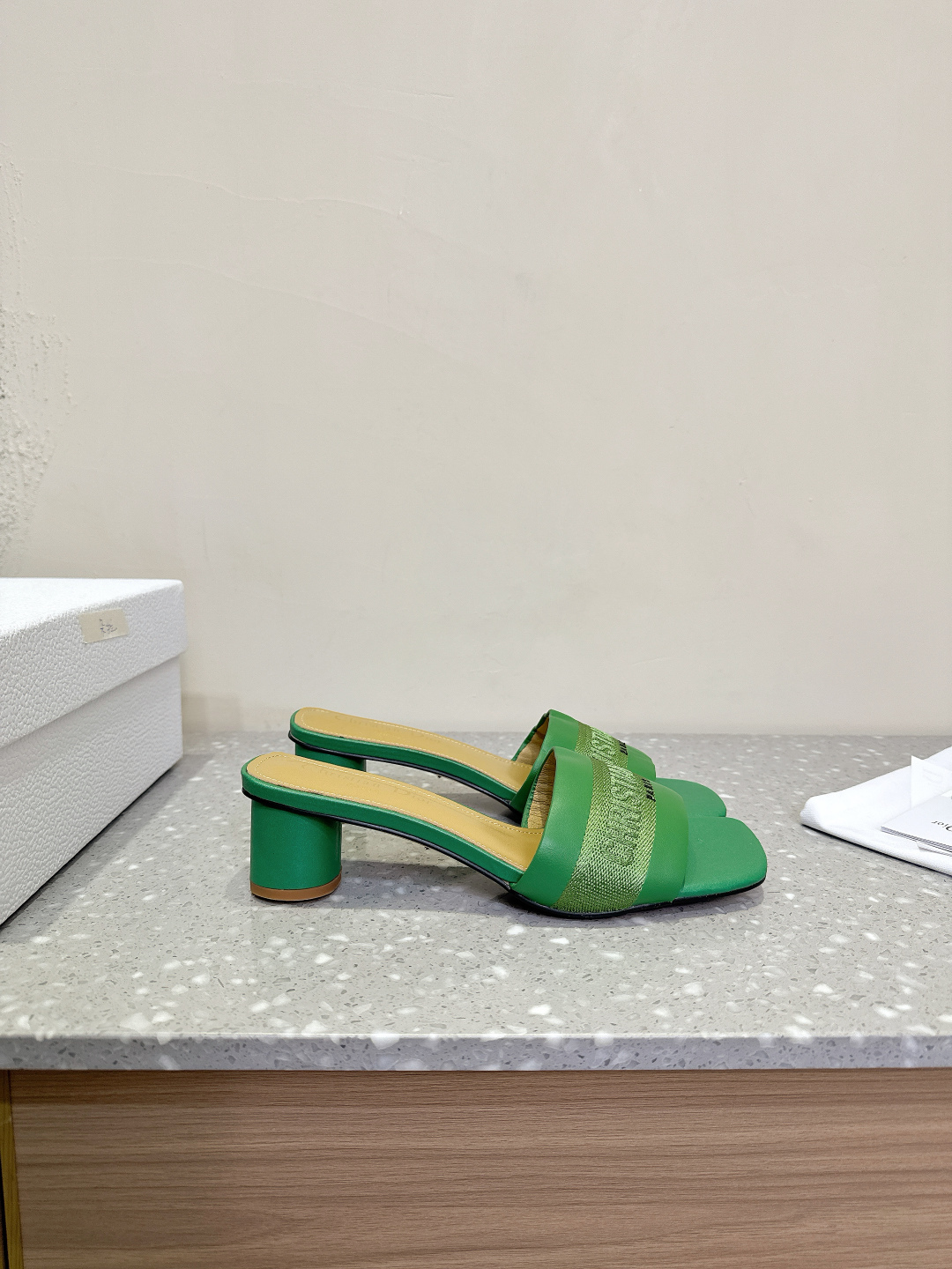 Dior Slipper Sandals Low Heel Shoes