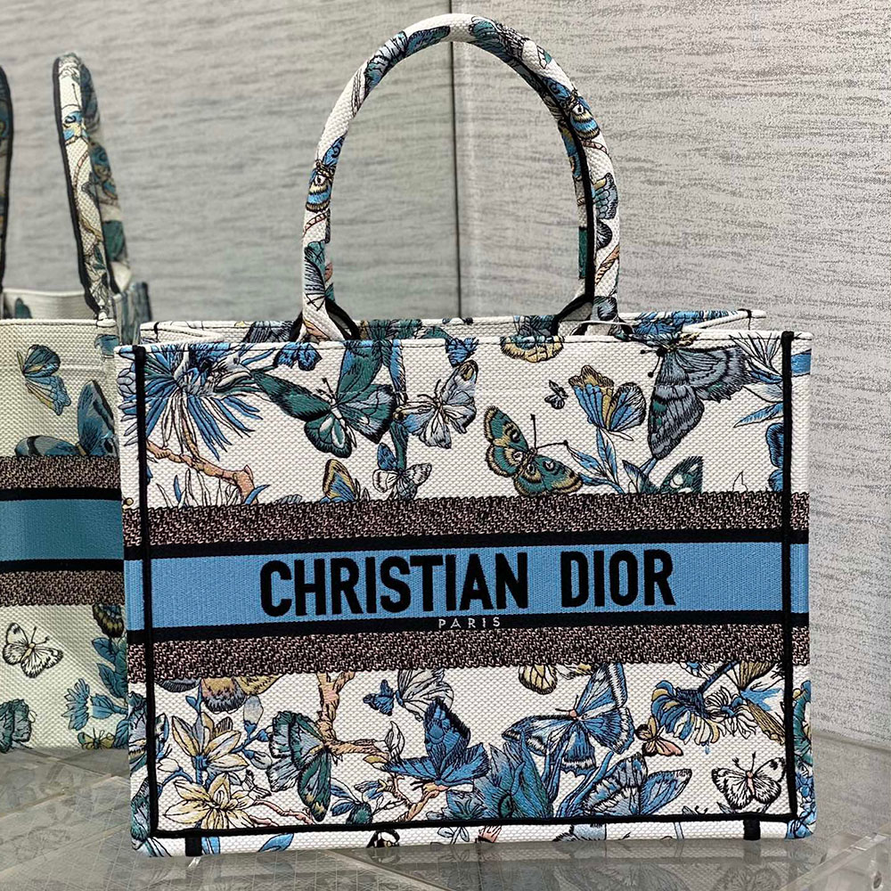 DIOR Book Tote Butterfly Series Bags
