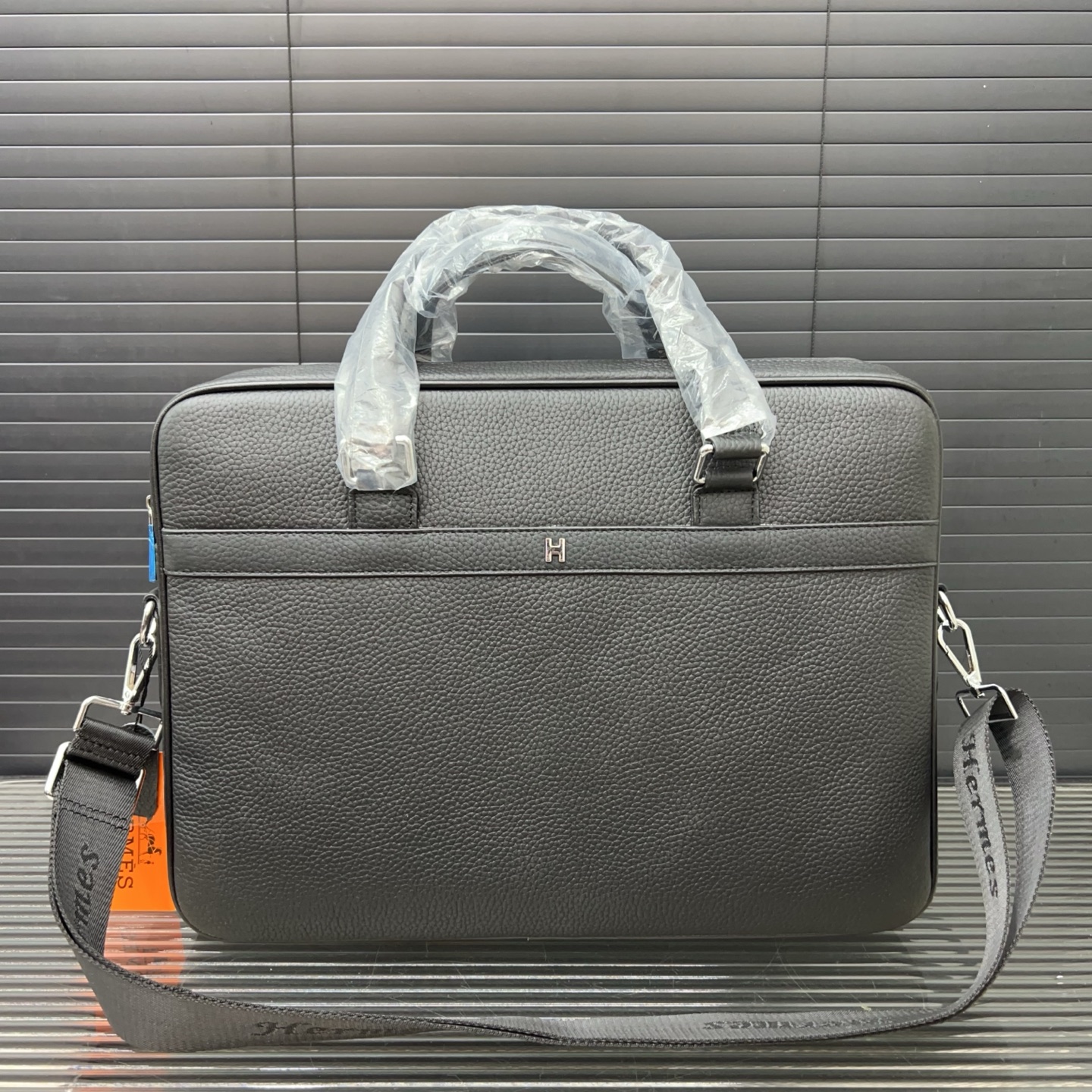 Hermes Men's Briefcase Taurillon Leather Laptop Bag