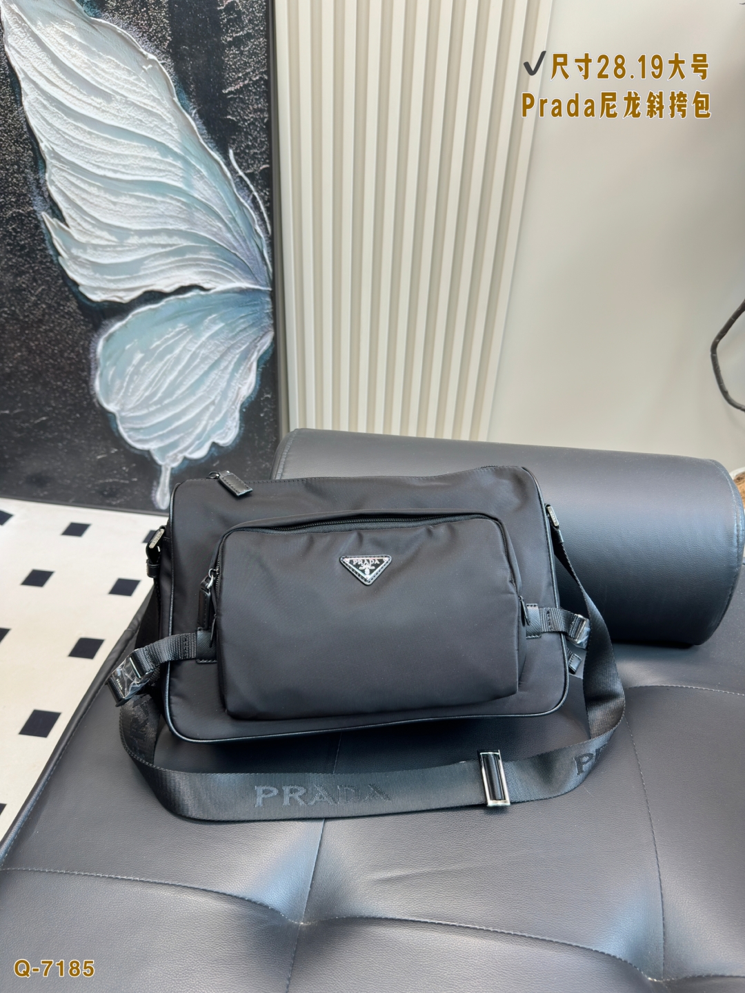 PRADA Explore Nylon Messenger Bag