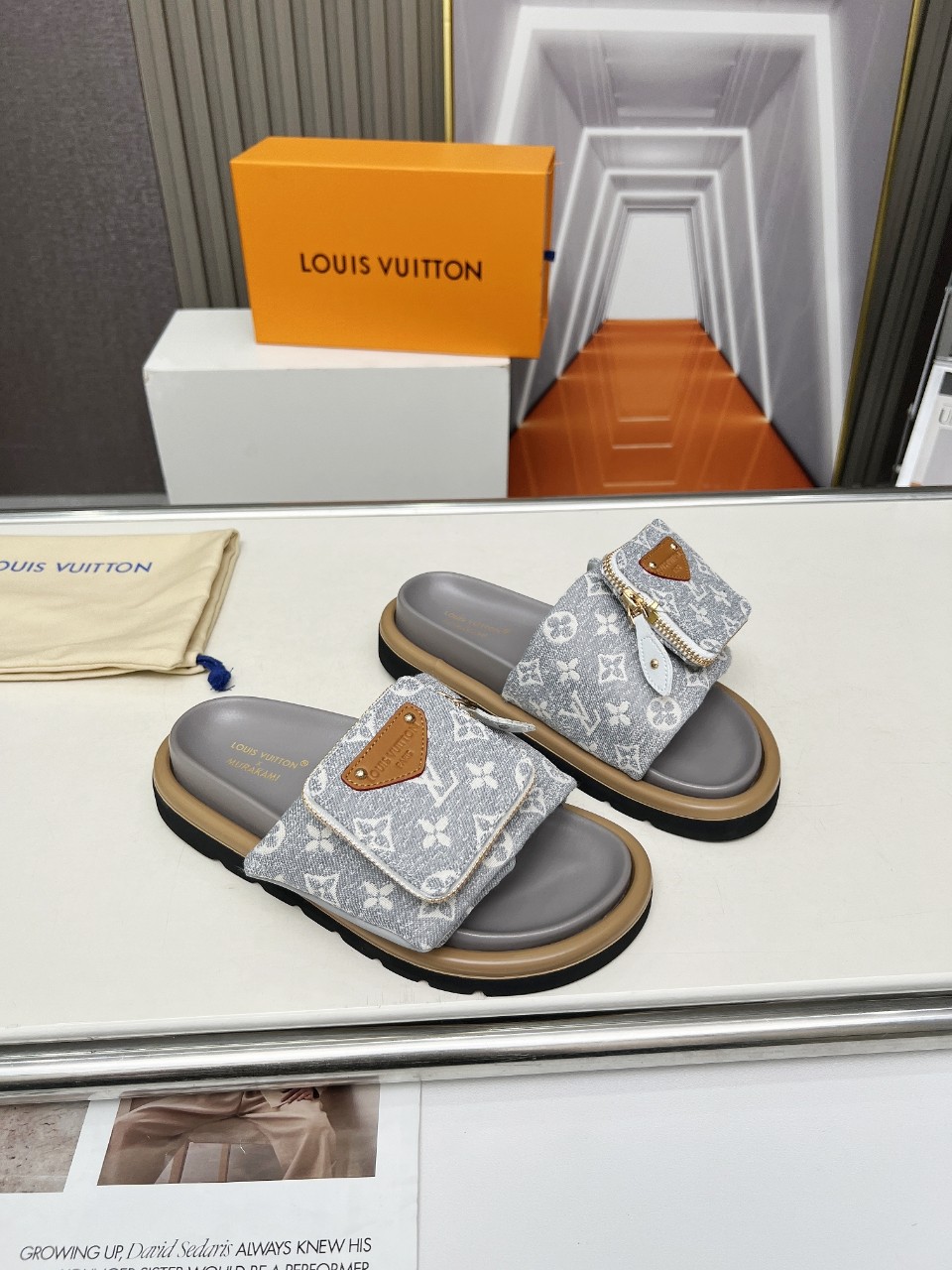 Louis Vuitton LV Embossed Slippers Sandals Shoes