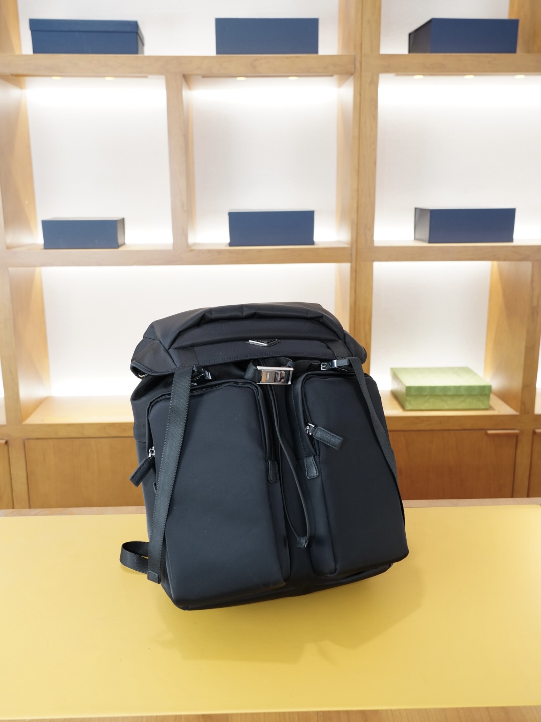 PRADA Unisex Large Travel Backpack 10A