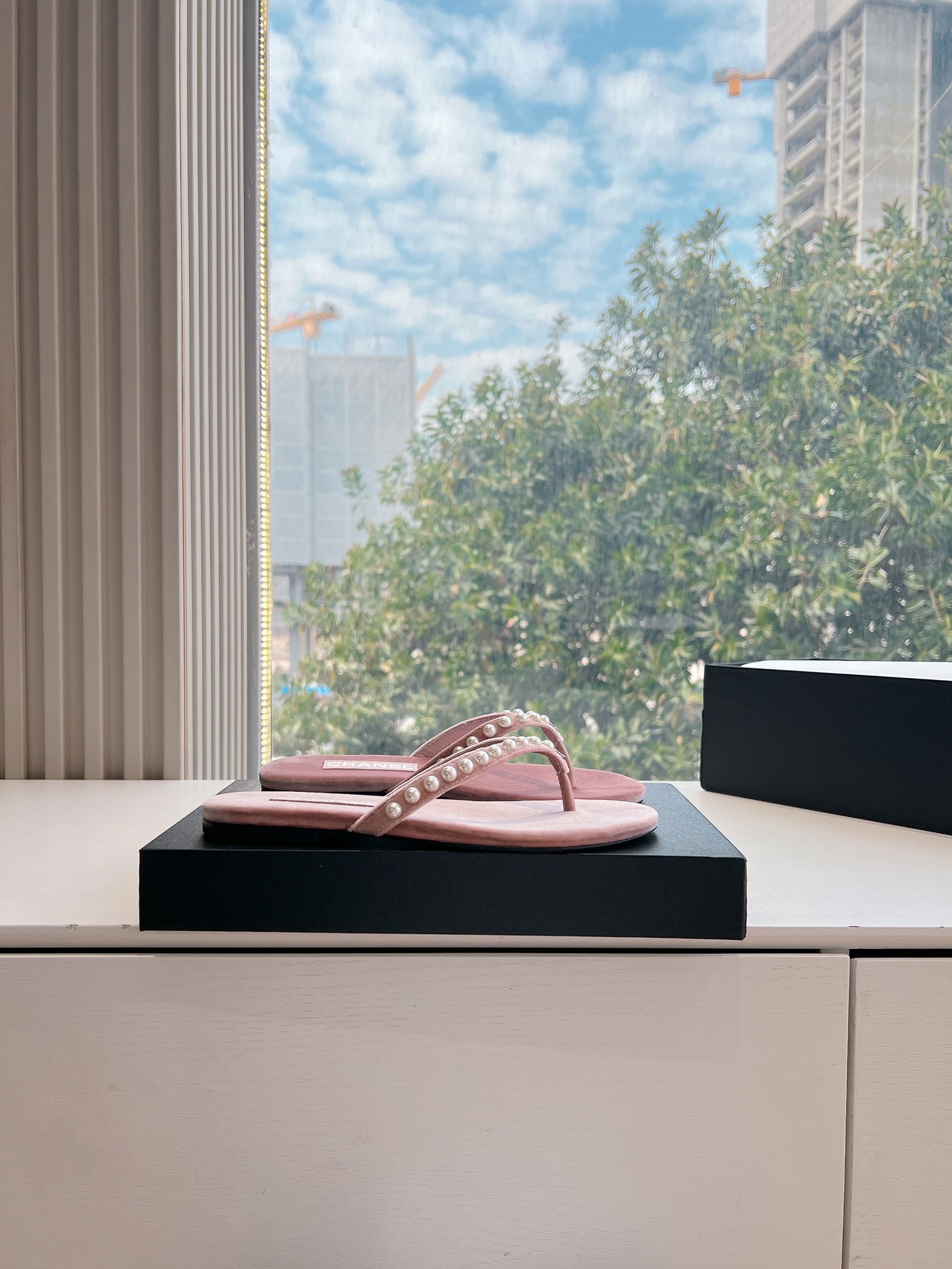 Chanel Clip Toe Slipper Sandals Shoes