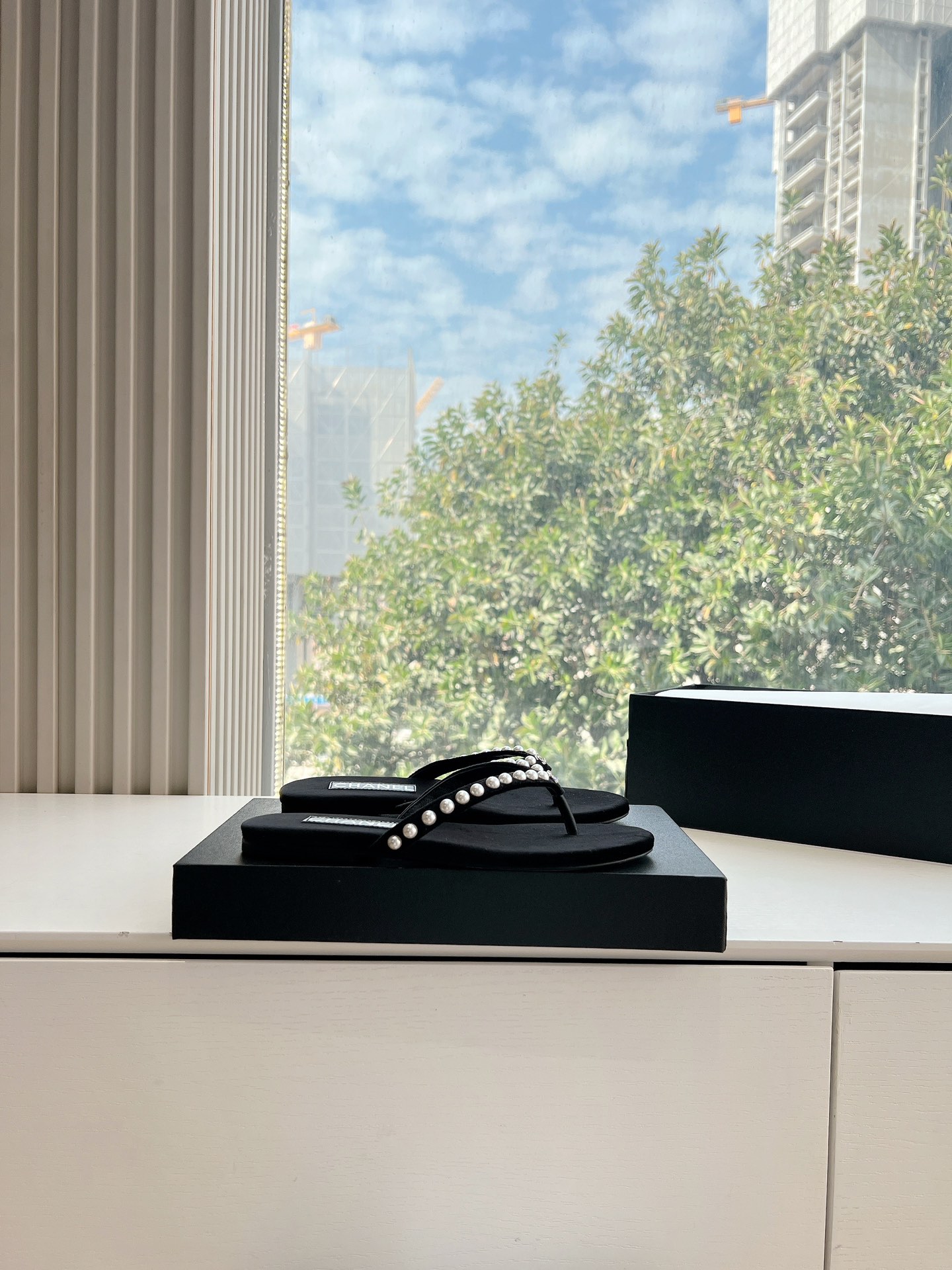 Chanel Clip Toe Slipper Sandals Shoes