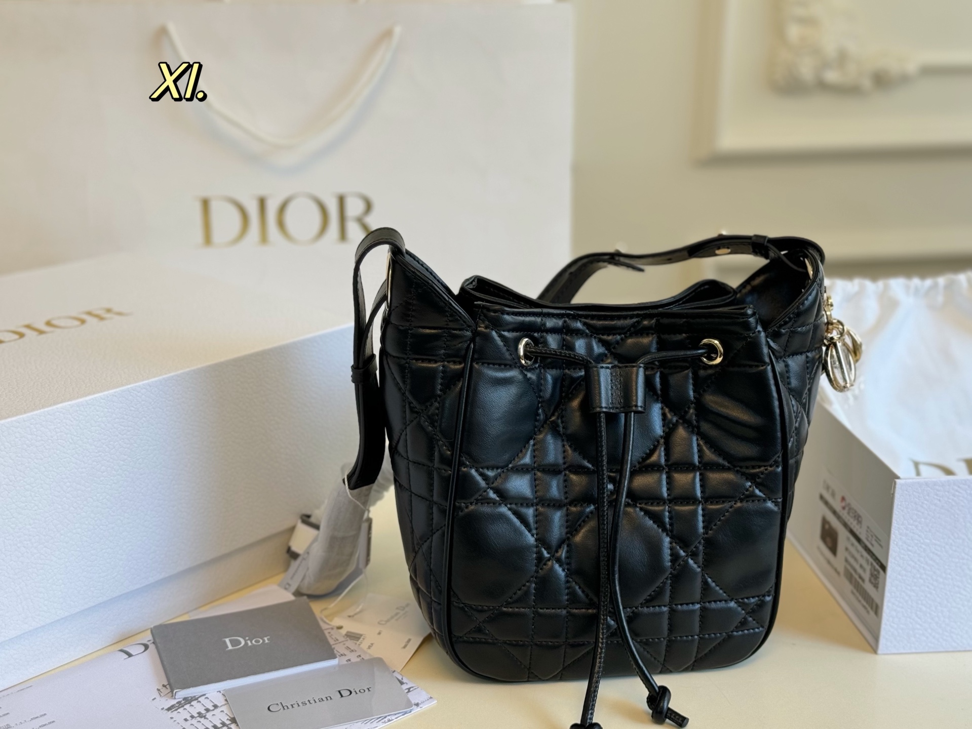 Dior Motion Drawstring Bucket Bag 10A