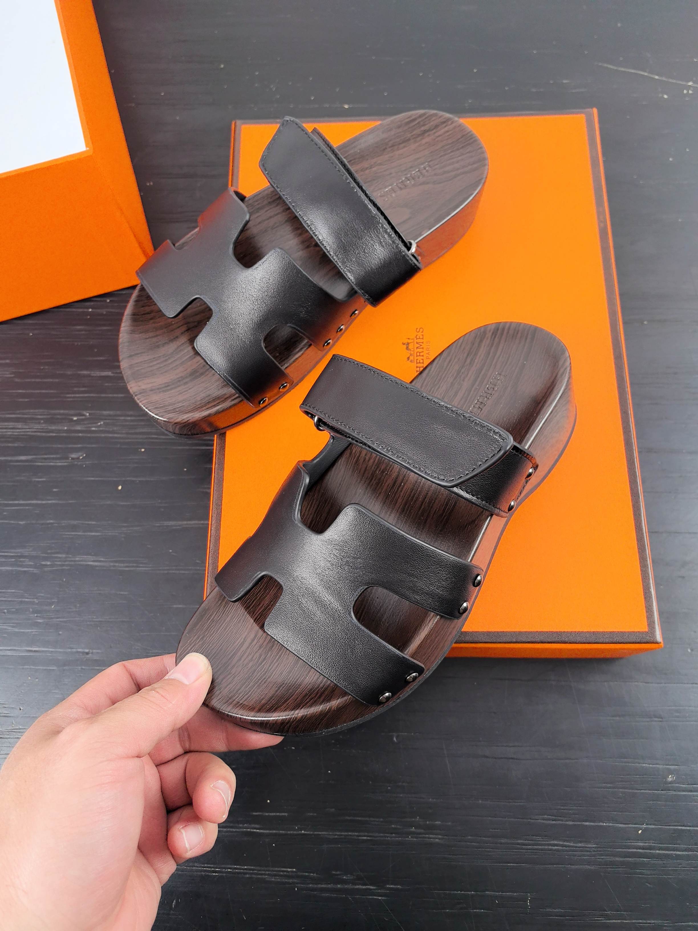 Hermes Slipper Sandals Casual Shoes