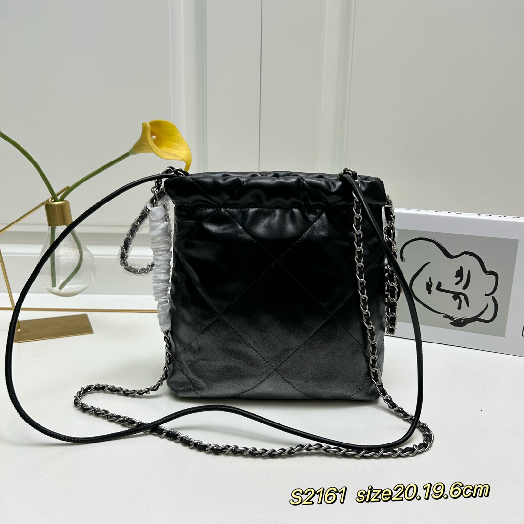 Chanel 20cm Ombre Gradient Mini Flap Bag 2161