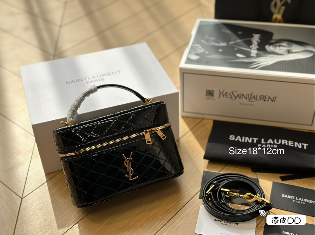 YSL Saint Laurent Gaby Vanity Shoulder Bag Crossbody Bag