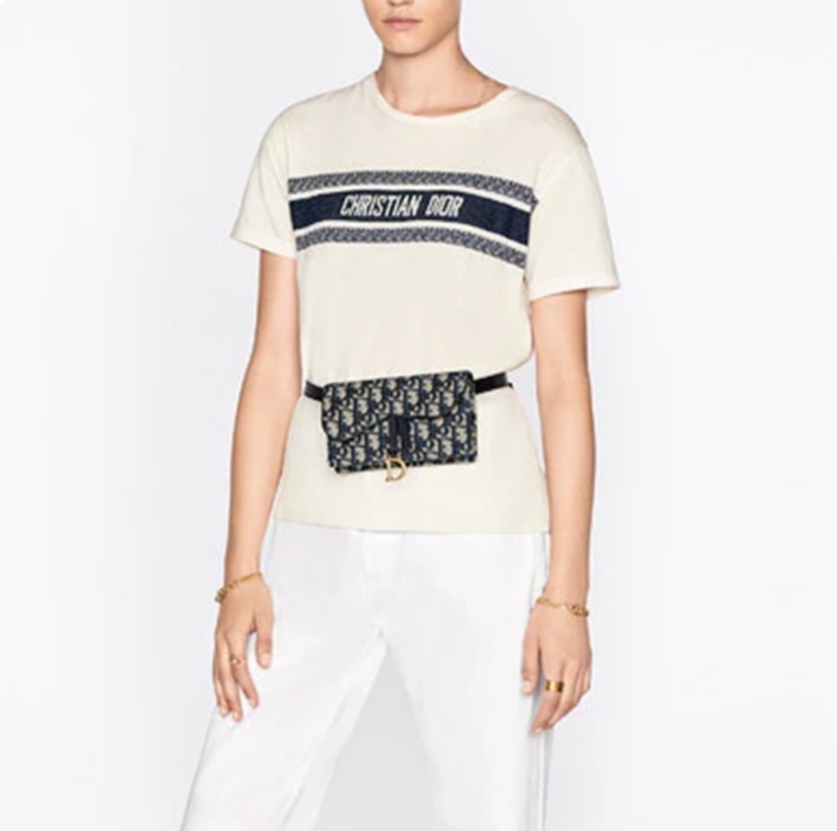 DIOR Oblique Saddle Crossbody Bag