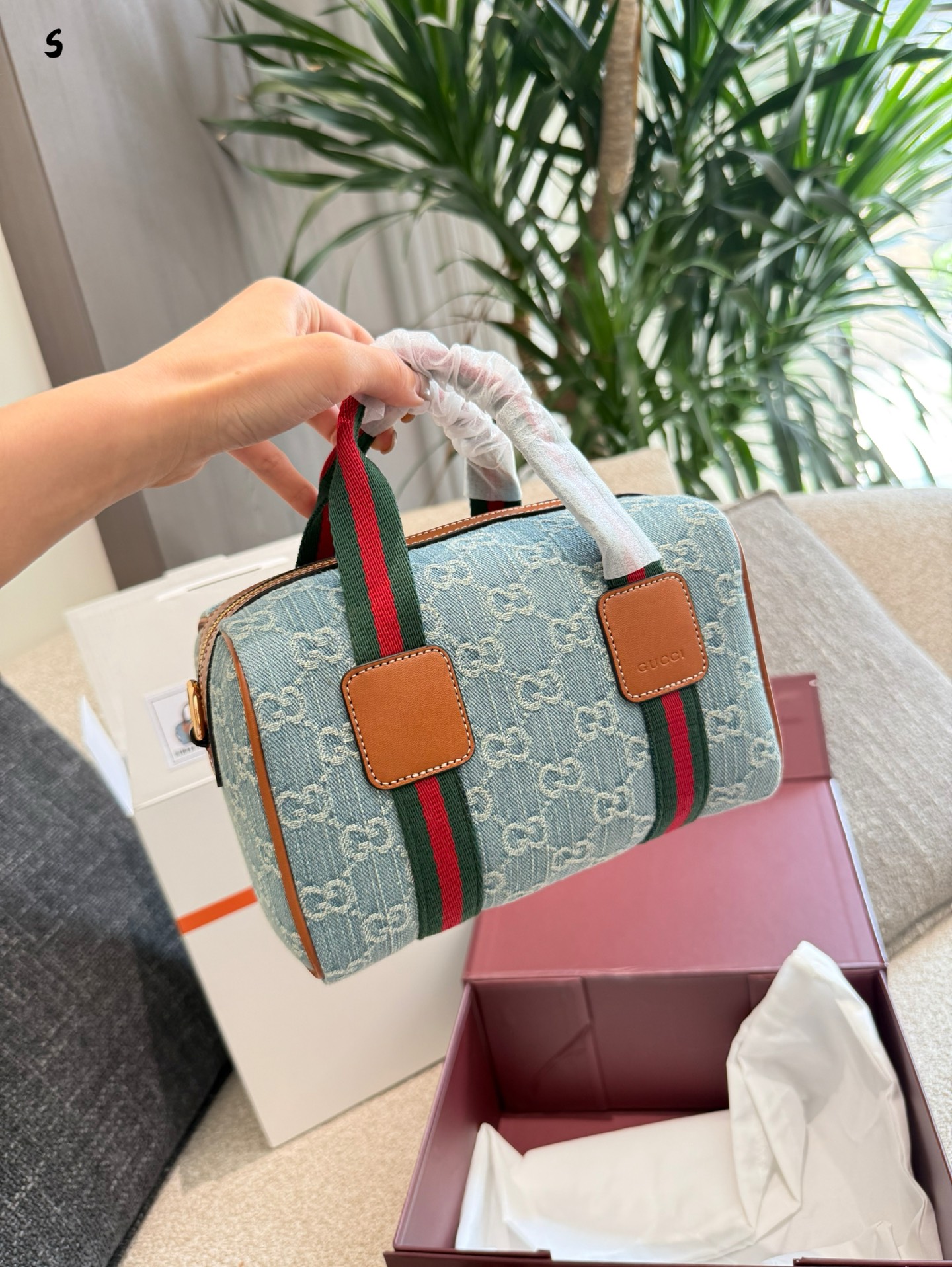 Gucci Mini Series Denim Bag