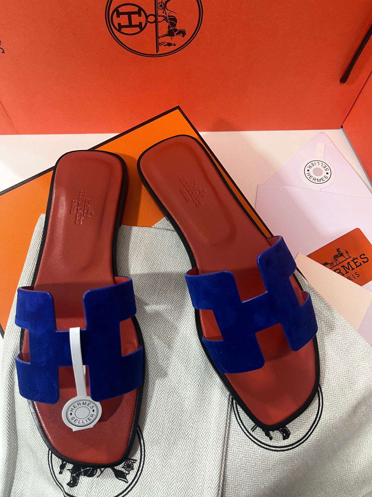 Hermes H Sandals Slipper Heels