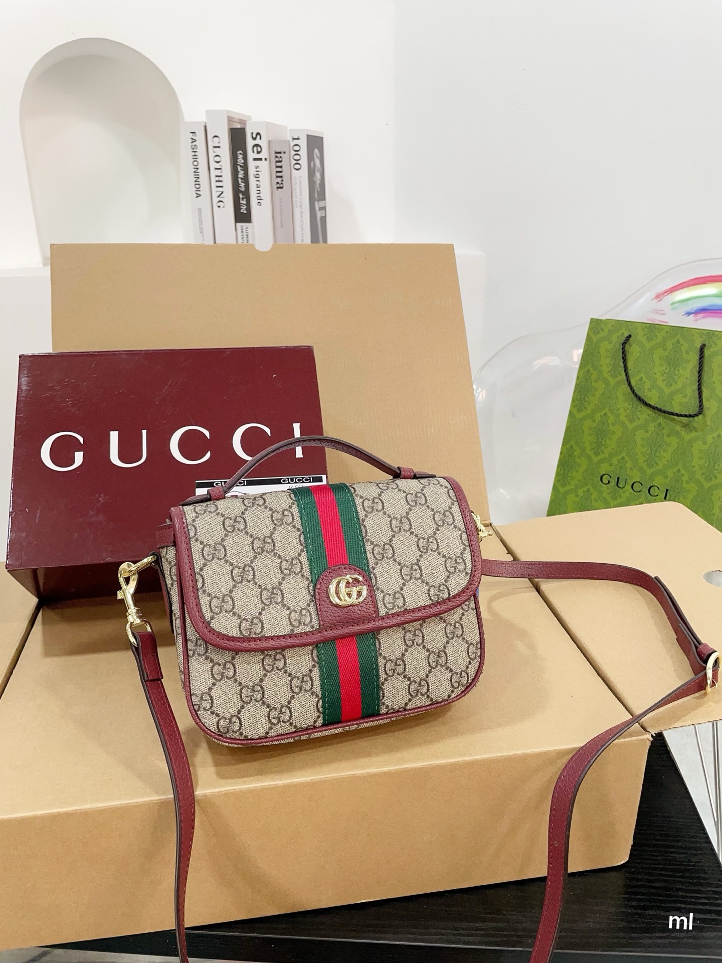 Gucci Ophidia Messenger Camera Bag