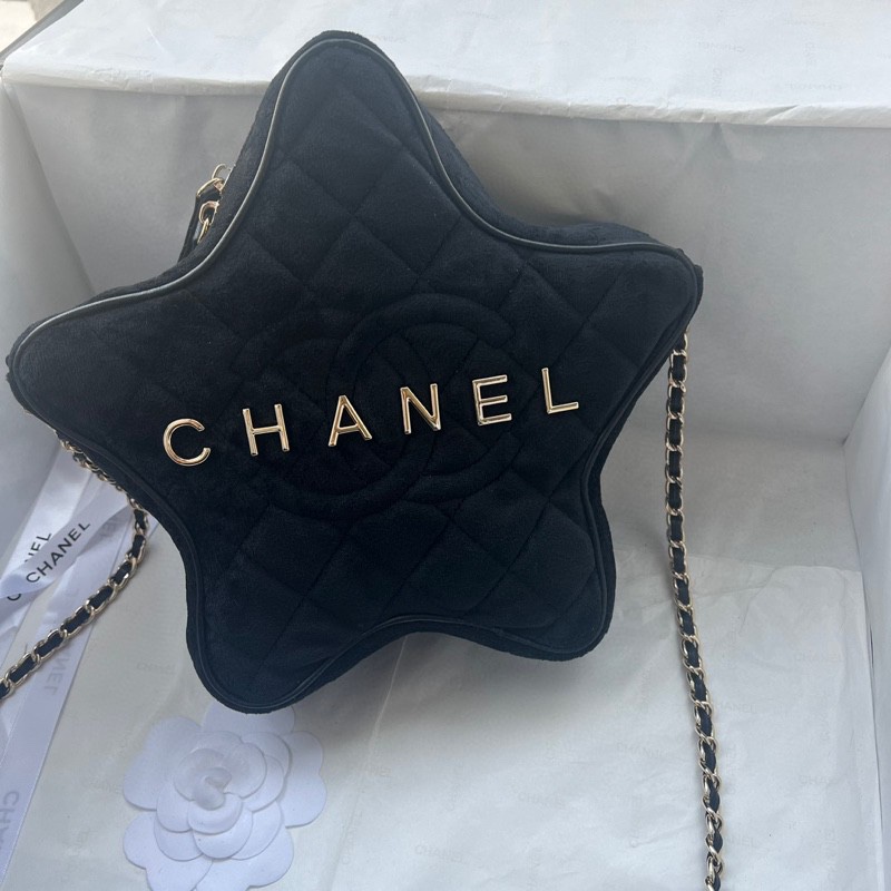 Chanel 24C Star Bag 22cm Velvet Lambskin 1197