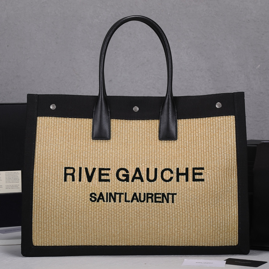 SAINT LAURENT Rive Gauche Tote Bag Handbag