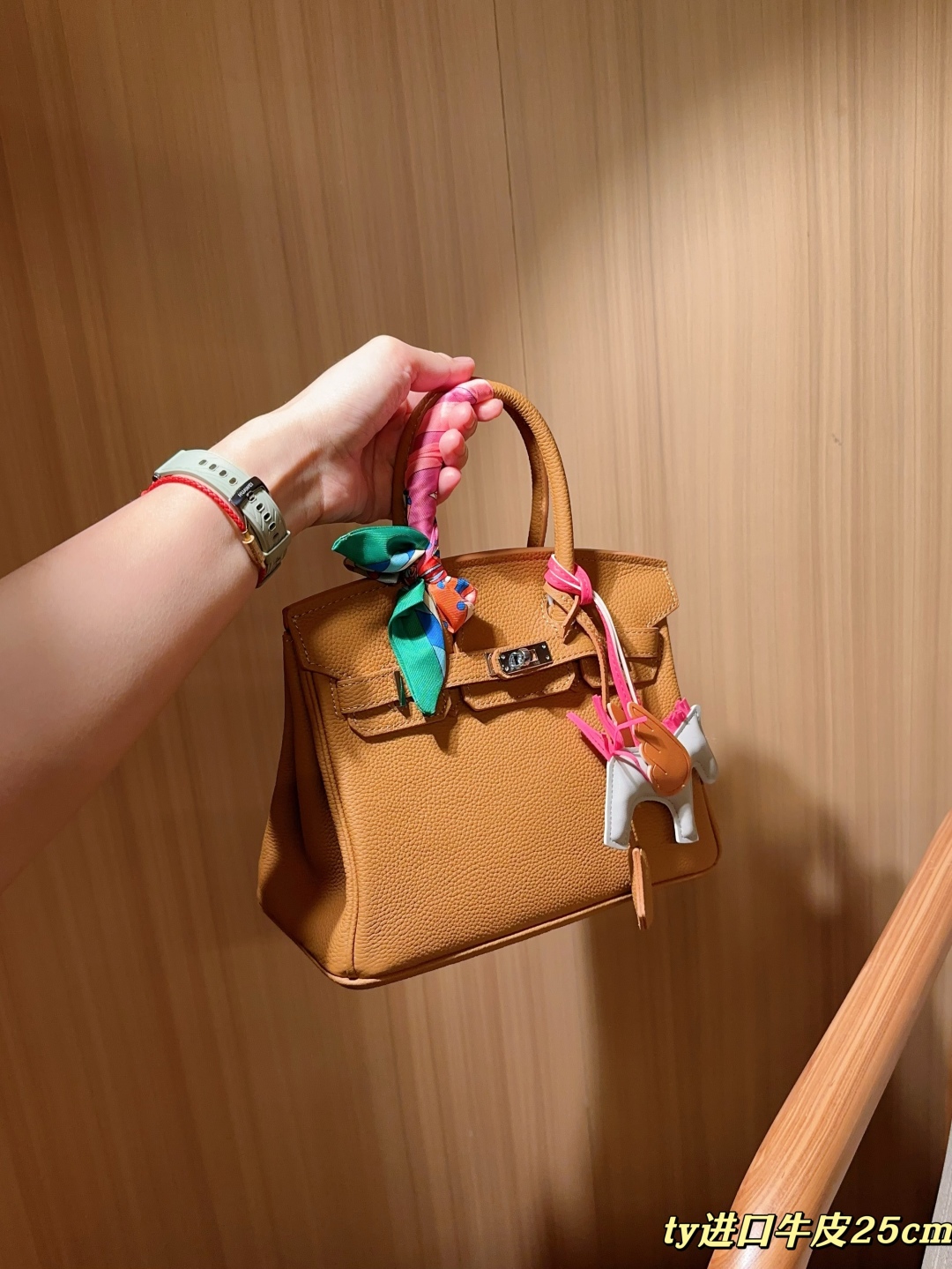 Hermes Birkin 25cm Taurillon Leather Bag