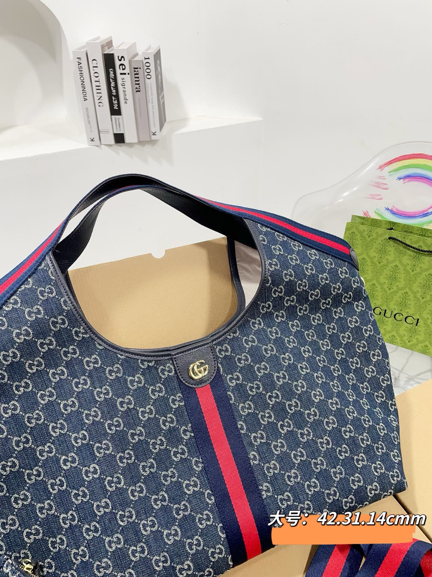 Gucci Giglio Large Tote Bag