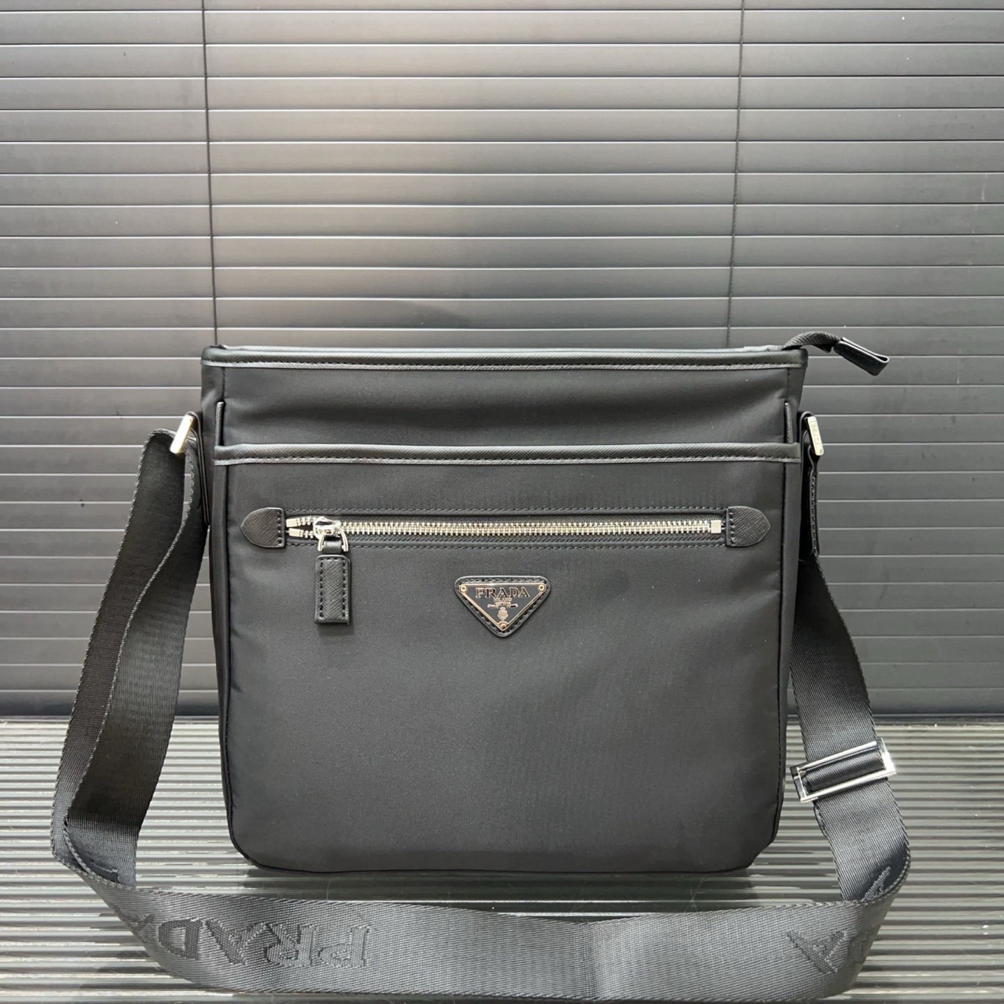 Prada  Nylon Messenger Bag