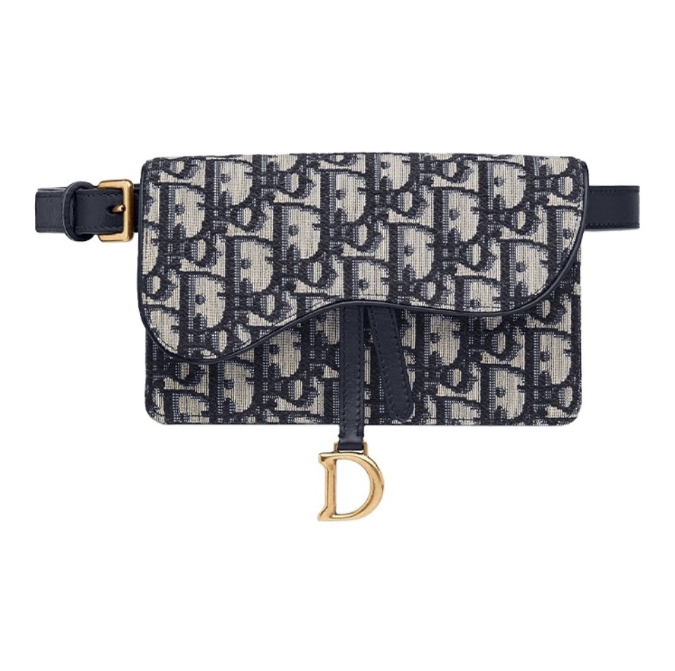 DIOR Oblique Saddle Crossbody Bag