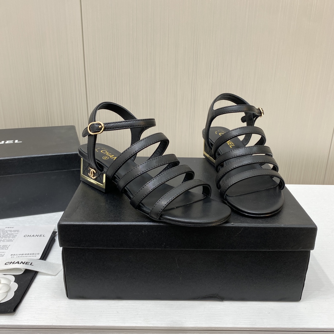 Chanel 25ss Heels Sandals Slipper Shoes