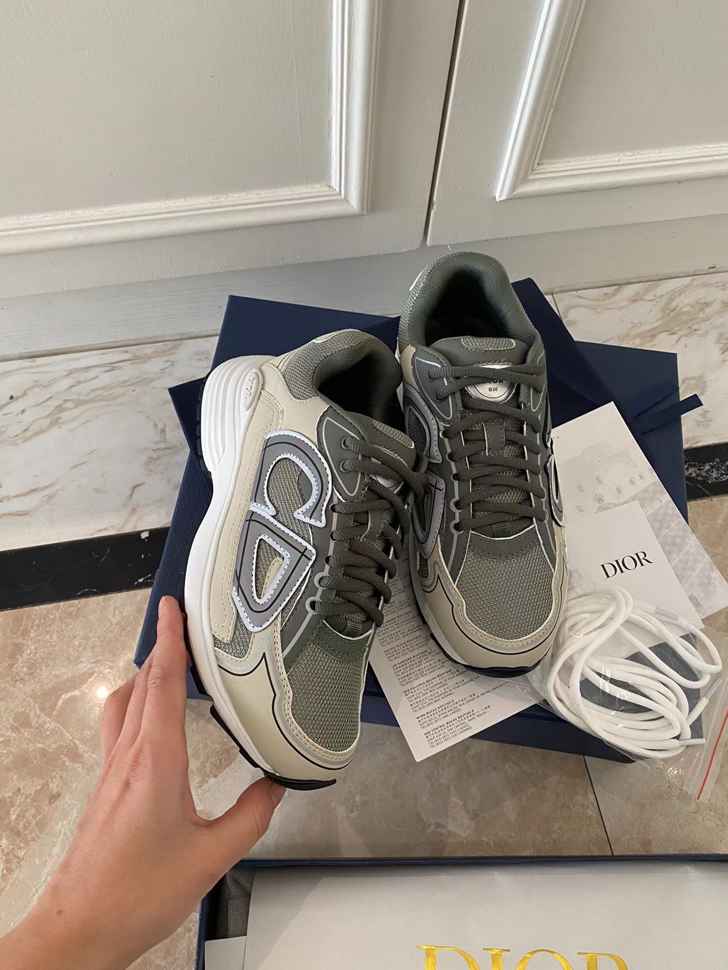DIOR NEW ARRIVAL B30 Clunky Sneaker Shoes