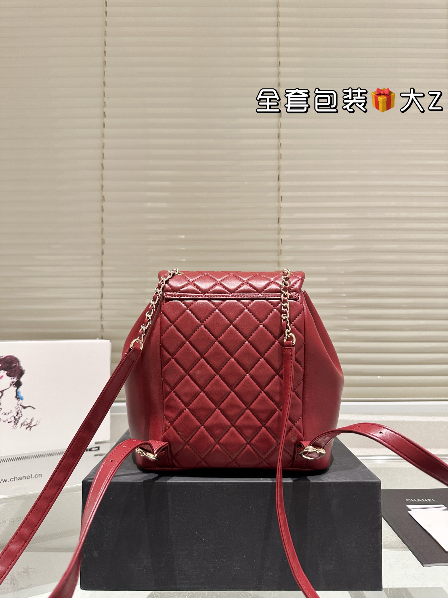 Chanel Duma Backpack 21cm Lambskin 10A