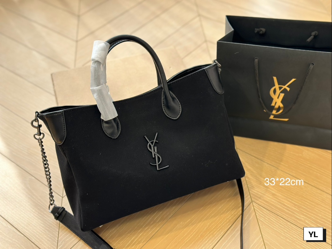 YSL Saint Laurent Tote Shoulder Bag Handbag