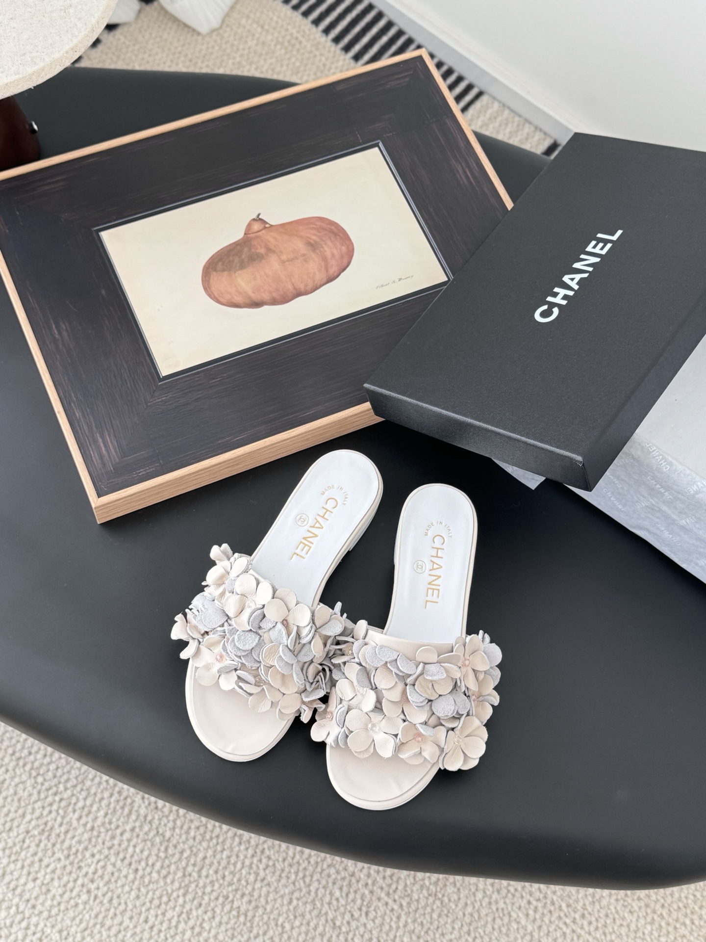 Chanel Slipper Sandals Shoes 10A