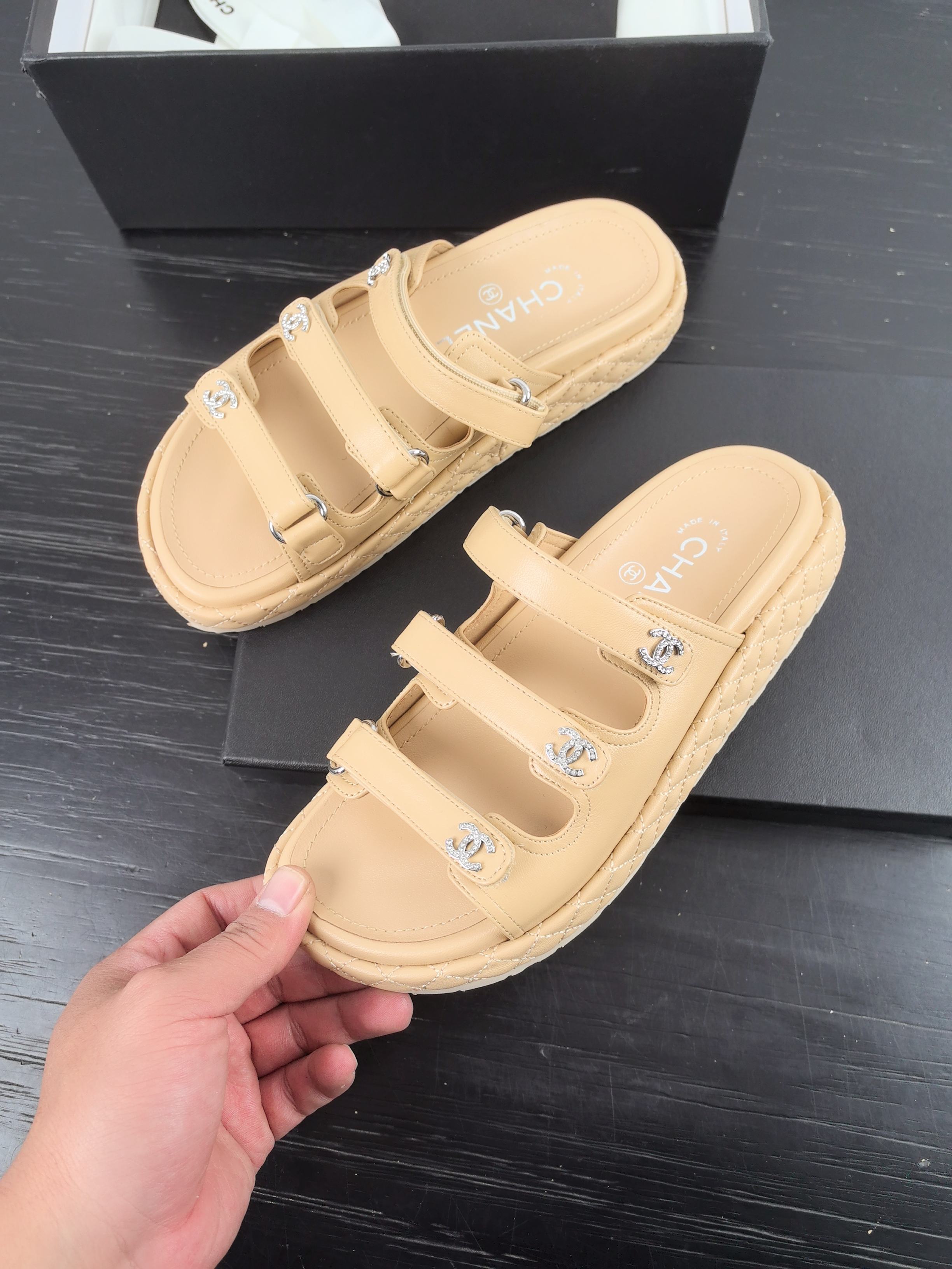 Chanel Slipper Sandals Shoes